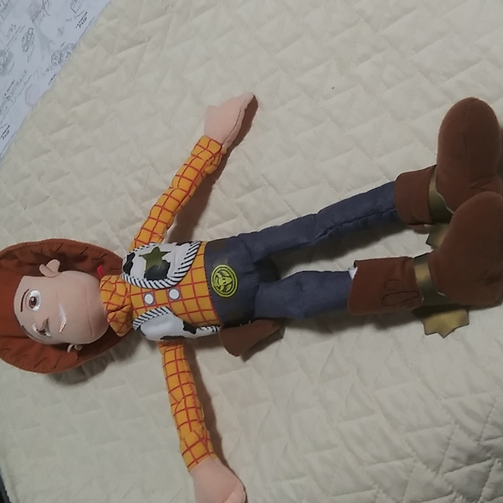 Toy story Woody plush.
